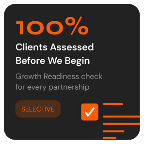 100% Clients Assessed Before We Begin